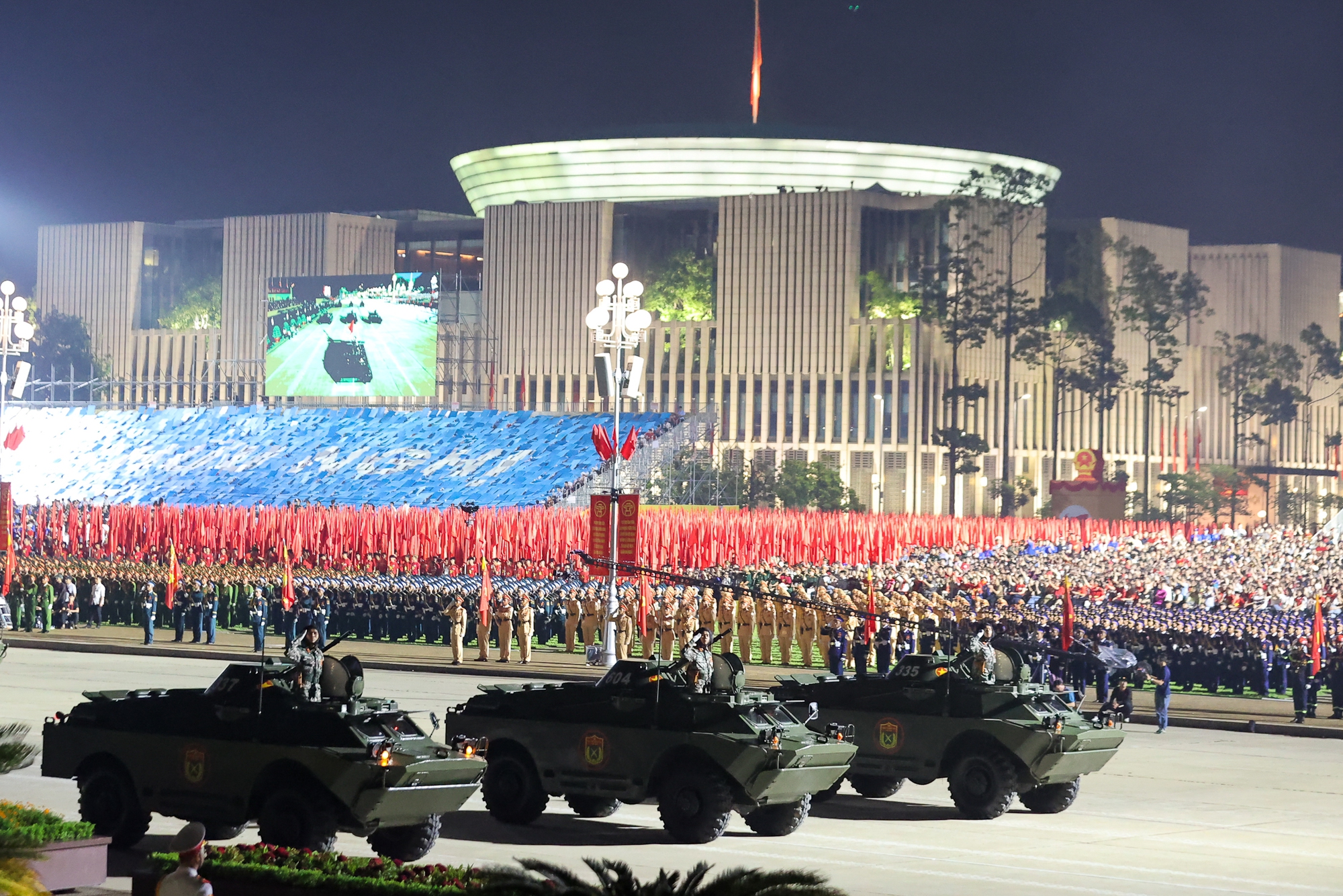 SƠ DUYỆT LỄ DIỄU BINH, DIỄU HÀNH A80: Thể hiện khí thế hào hùng, sức mạnh của lực lượng vũ trang nhân dân- Ảnh 11. SƠ DUYỆT LỄ DIỄU BINH, DIỄU HÀNH A80: Thể hiện khí thế hào hùng, sức mạnh của lực lượng vũ trang nhân dân- Ảnh 11.