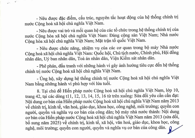 Thông tư số 17/2025/TT-BGDĐT sửa đổi, bổ sung một số nội dung trong Chương trình giáo dục phổ thông- Ảnh 23.