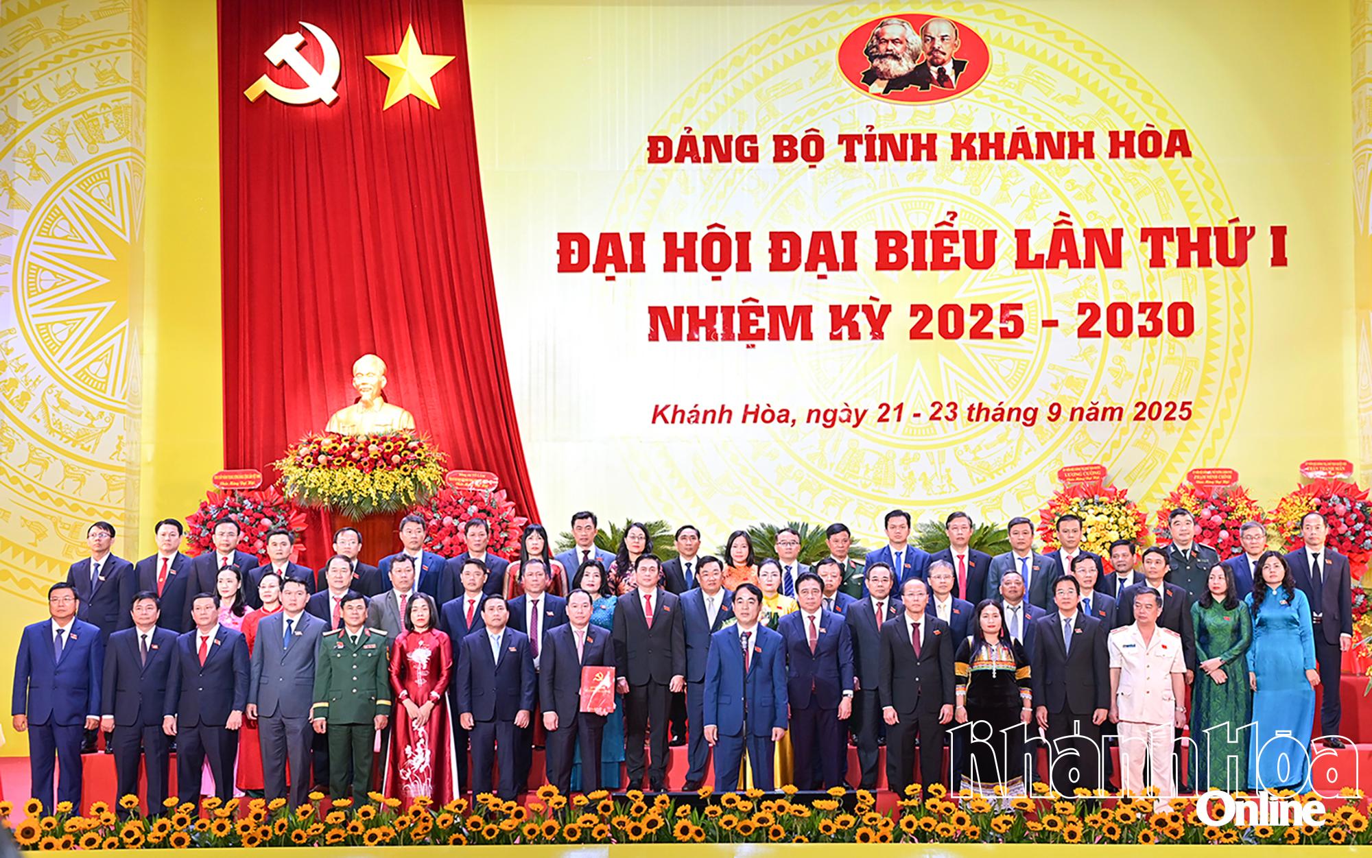 Danh sách Ban Chấp hành Đảng bộ tỉnh Khánh Hòa, nhiệm kỳ 2025-2030- Ảnh 1.