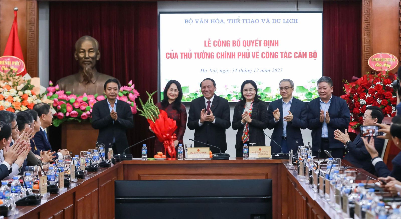 Bổ nhiệm đồng chí Lâm Thị Phương Thanh giữ chức Thứ trưởng Thường trực Bộ Văn hóa, Thể thao và Du lịch- Ảnh 4.