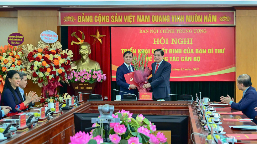 Bổ nhiệm đồng chí Nguyễn Xuân Trường giữ chức Phó Trưởng Ban Nội chính Trung ương- Ảnh 1.