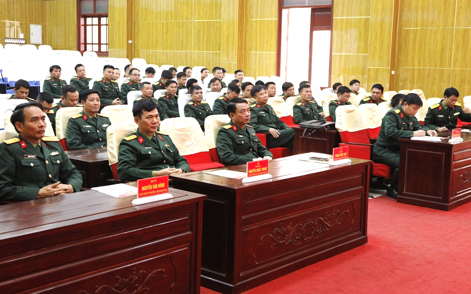 Bổ nhiệm 99 Chỉ huy trưởng Ban Chỉ huy quân sự cấp xã