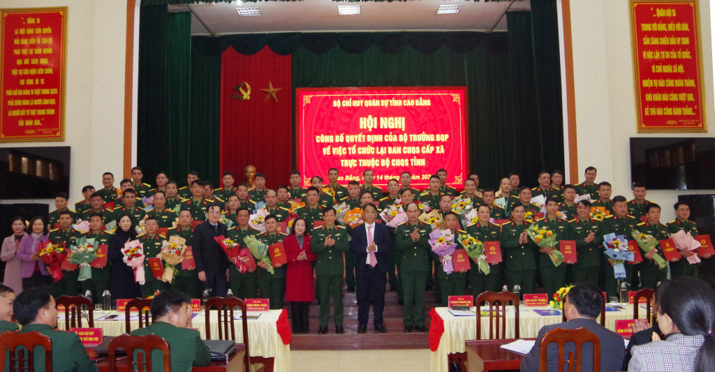 Tổ chức lại Ban Chỉ huy Quân sự cấp xã: Bước đi chiến lược, củng cố lá chắn vững chãi tại cơ sở- Ảnh 1.