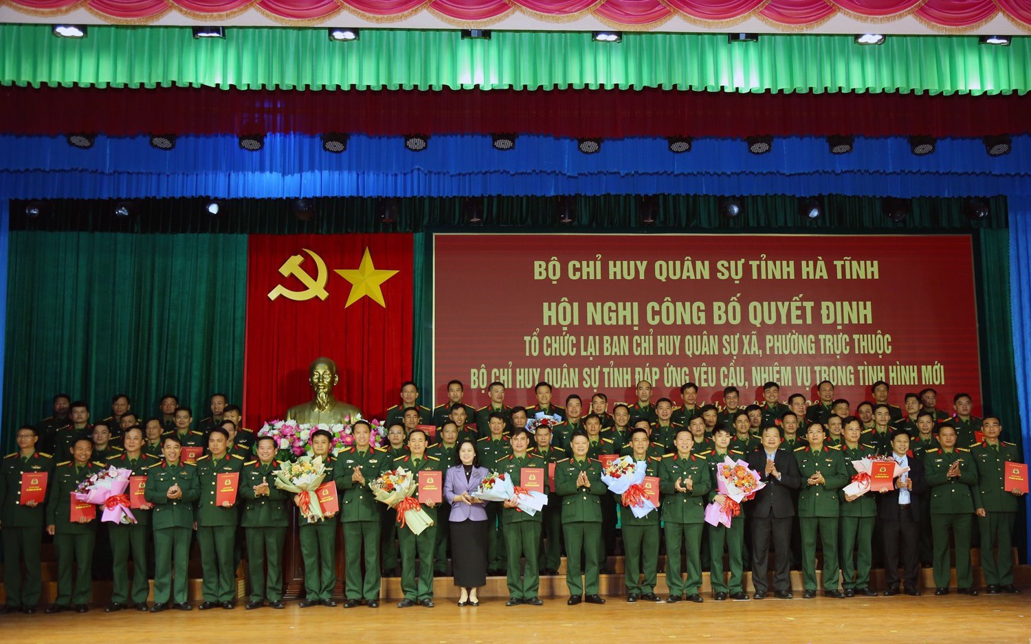 Bổ nhiệm 69 tân Chỉ huy trưởng Ban Chỉ huy Quân sự cấp xã