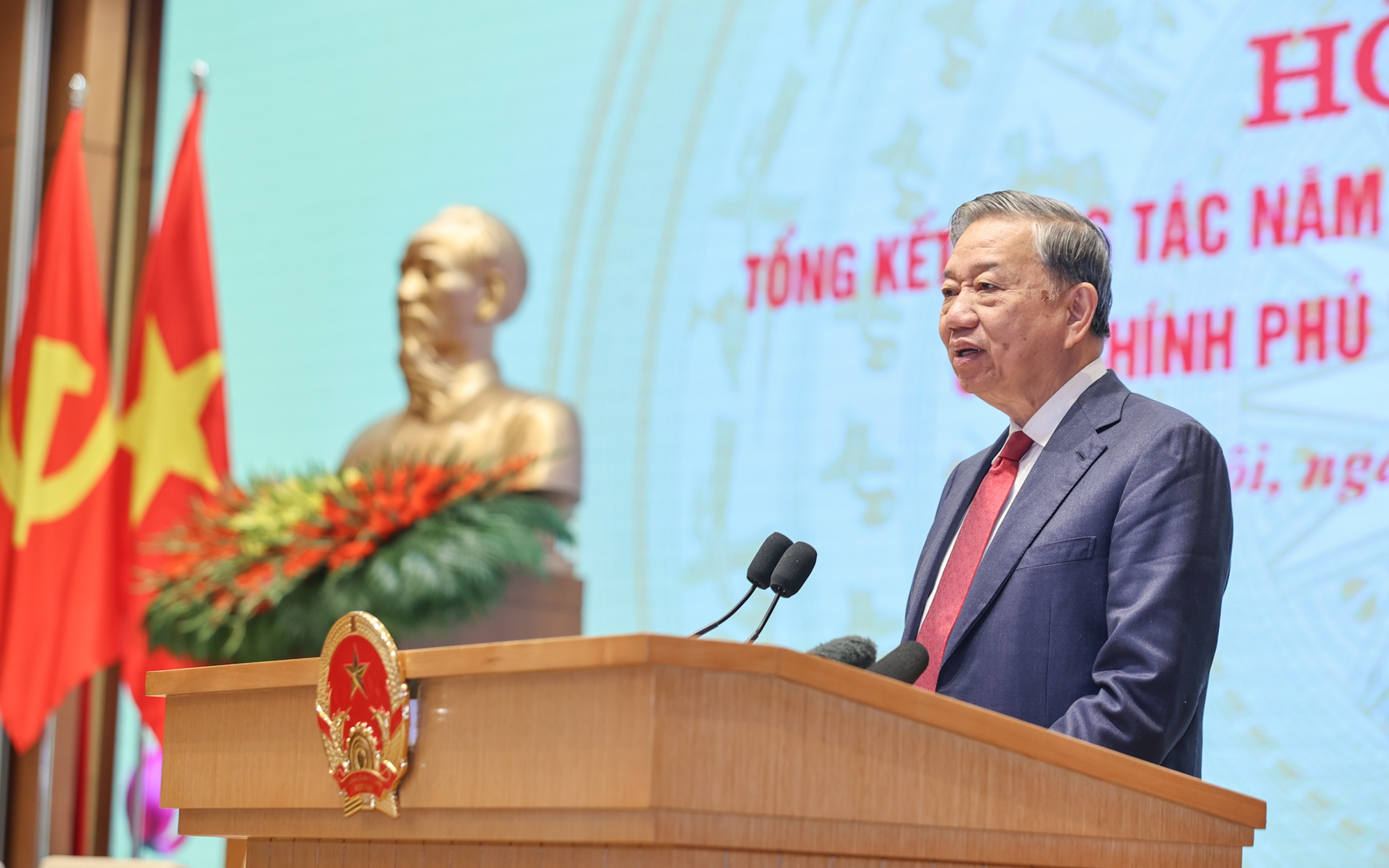 TOÀN VĂN: PHÁT BIỂU CHỈ ĐẠO CỦA TỔNG BÍ THƯ TÔ LÂM TẠI HỘI NGHỊ TOÀN QUỐC CHÍNH PHỦ VÀ CHÍNH QUYỀN ĐỊA PHƯƠNG