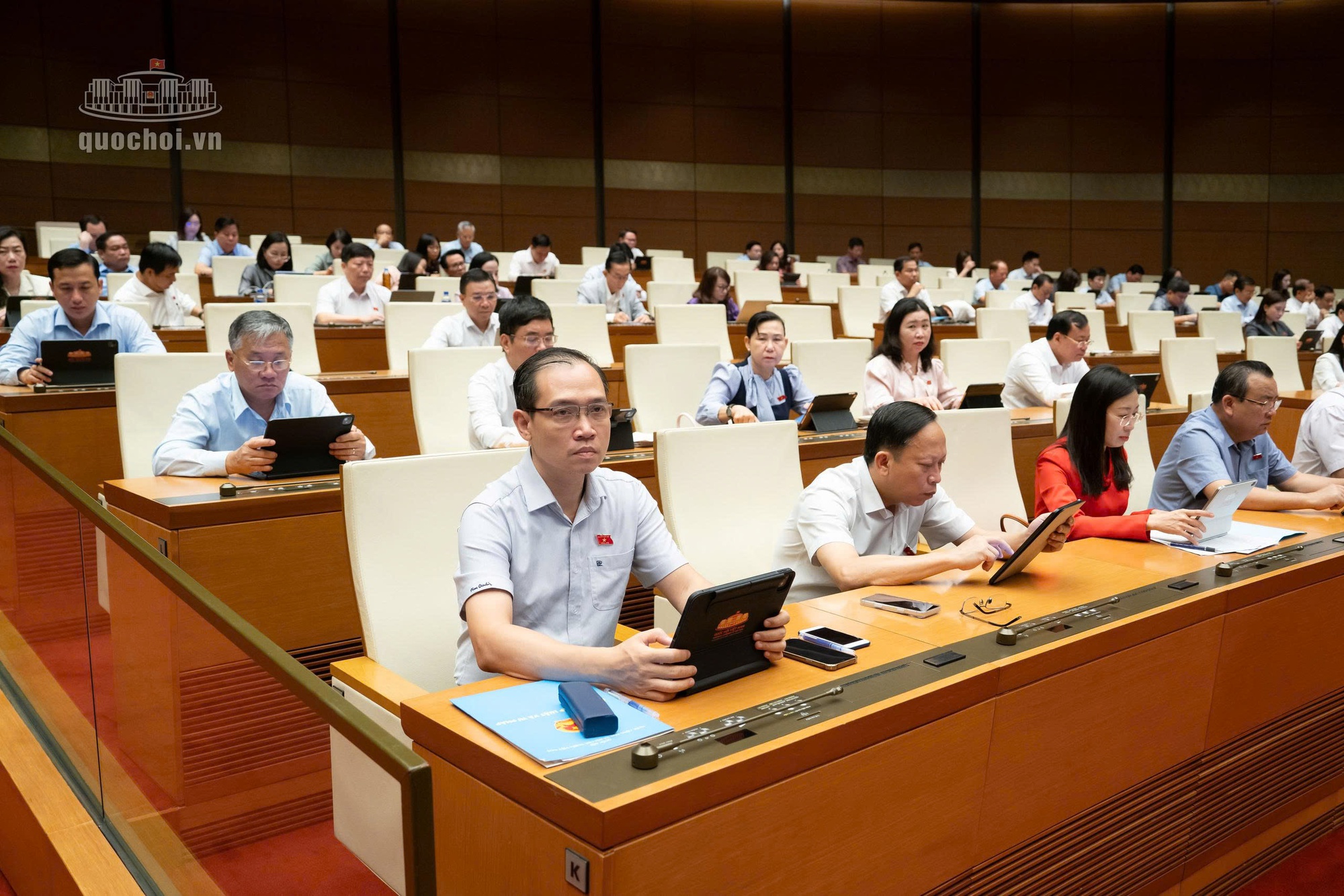 Thẩm tra dự án Luật Thực hiện dân chủ ở cơ sở (sửa đổi)- Ảnh 7.