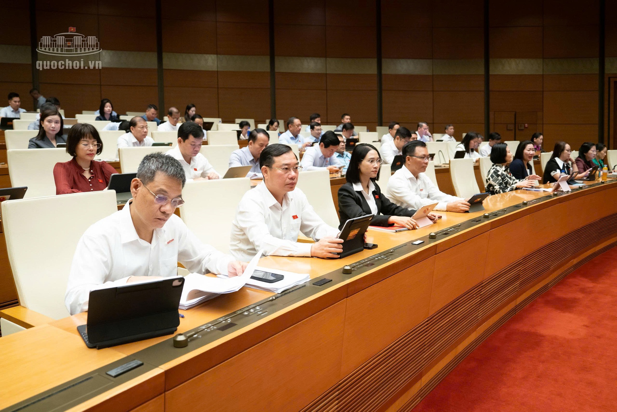 Thẩm tra dự án Luật Thực hiện dân chủ ở cơ sở (sửa đổi)- Ảnh 5.