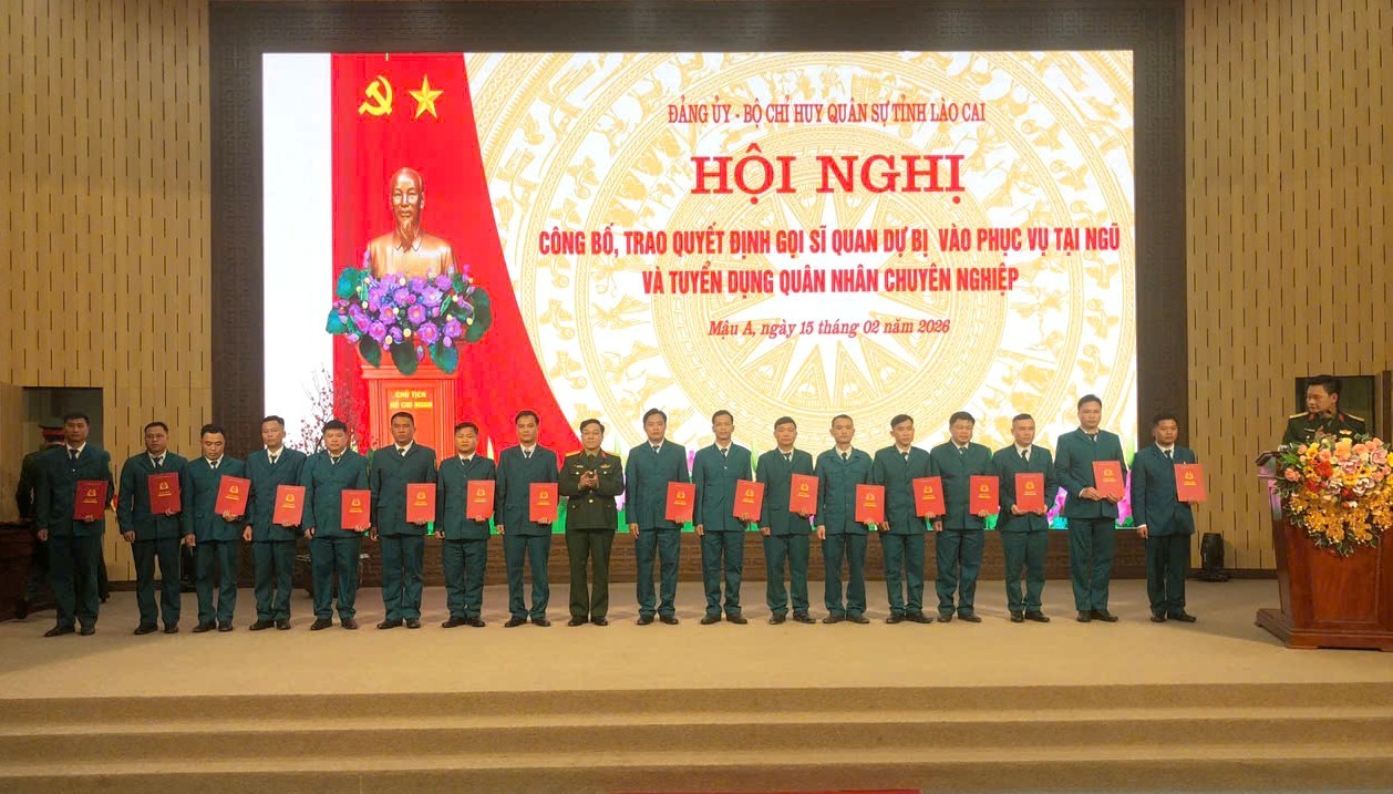 Gọi 177 sĩ quan dự bị vào phục vụ tại ngũ, tuyển dụng 85 quân nhân chuyên nghiệp- Ảnh 1.