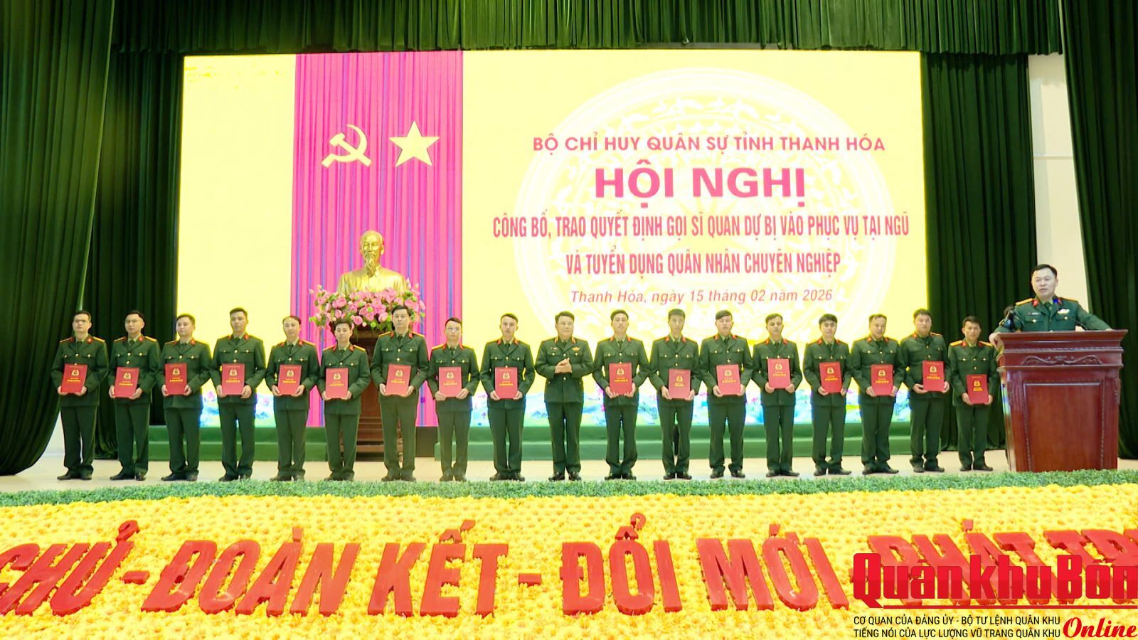 Gọi 333 sĩ quan dự bị, tuyển dụng 862 quân nhân chuyên nghiệp vào Ban Chỉ huy Quân sự xã, phường- Ảnh 3.