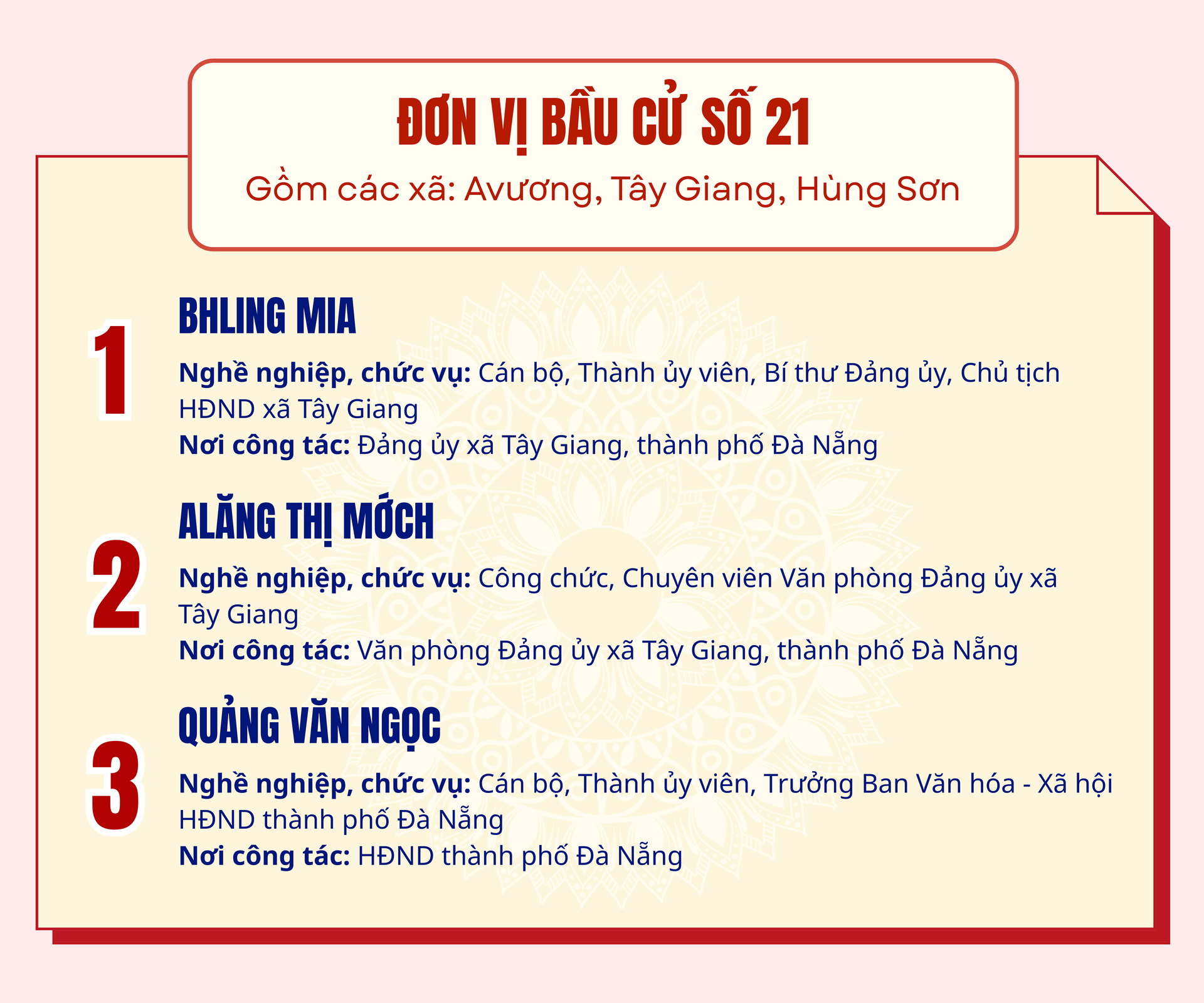 Danh sách những người ứng cử đại biểu HĐND TP Đà Nẵng nhiệm kỳ 2026-2031- Ảnh 21.