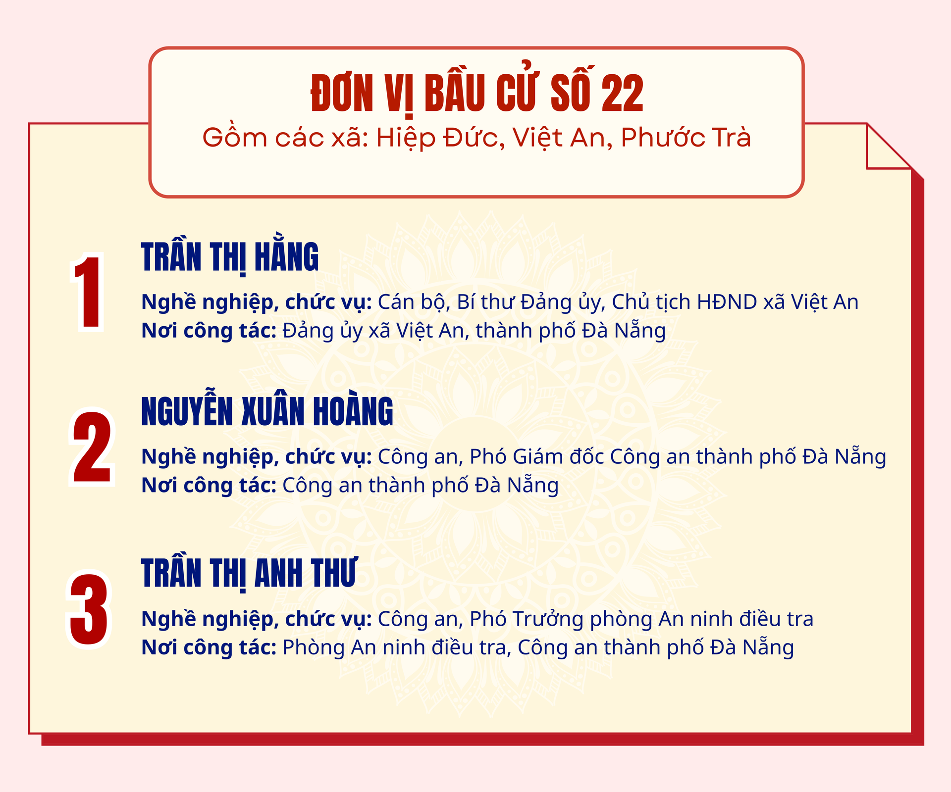 Danh sách những người ứng cử đại biểu HĐND TP Đà Nẵng nhiệm kỳ 2026-2031- Ảnh 22.
