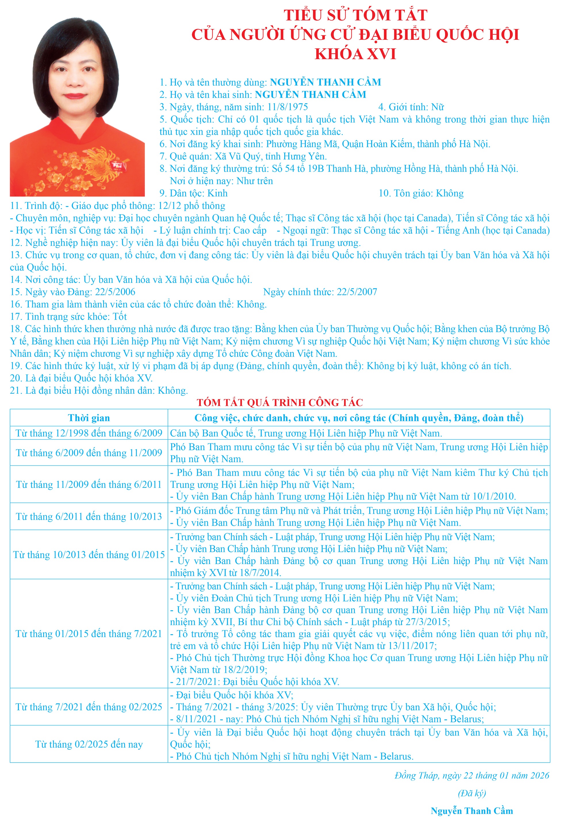 Tiểu sử tóm tắt những người ứng cử đại biểu Quốc hội khóa XVI tại Đồng Tháp- Ảnh 16.