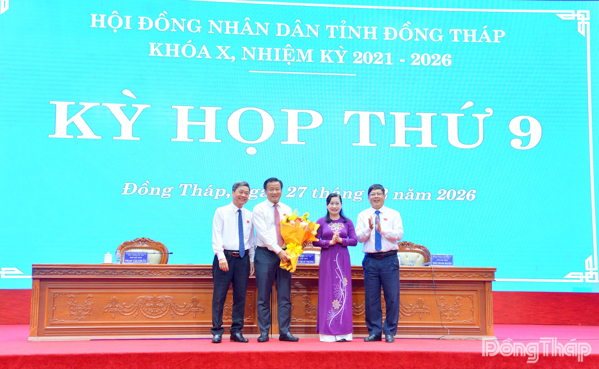 Đồng chí Nguyễn Phước Thiện được bầu giữ chức Phó Chủ tịch UBND tỉnh Đồng Tháp- Ảnh 2. Đồng chí Nguyễn Phước Thiện được bầu giữ chức Phó Chủ tịch UBND tỉnh Đồng Tháp- Ảnh 2.