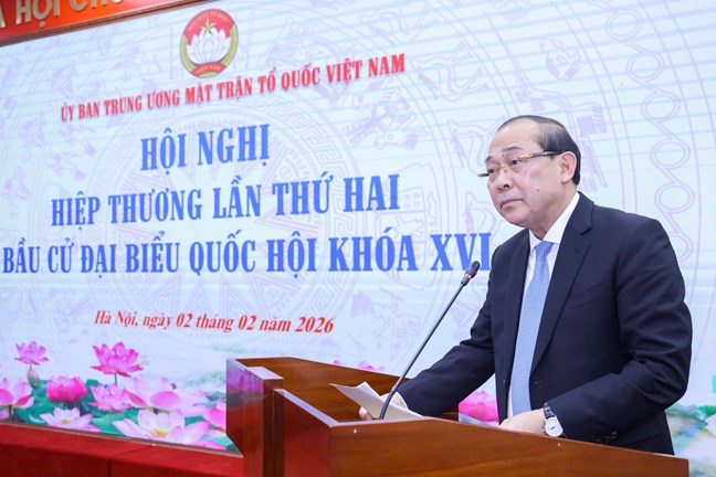 Dự kiến thời gian tổ chức Hội nghị hiệp thương lần thứ ba bầu cử đại biểu Quốc hội khóa XVI- Ảnh 1.