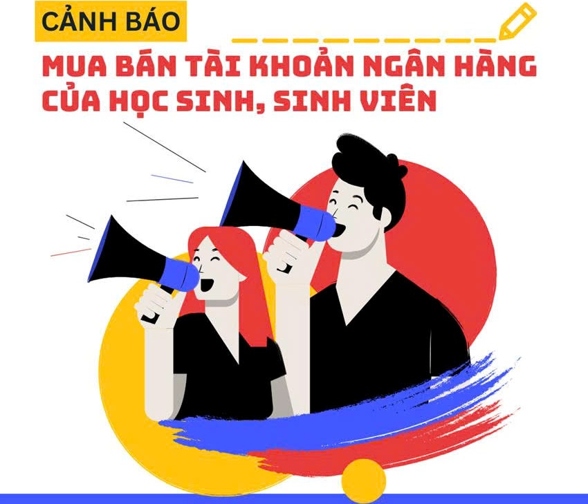Khuyến cáo học sinh, sinh viên không mở tài khoản ngân hàng để cho thuê, cho mượn, bán lại- Ảnh 1.