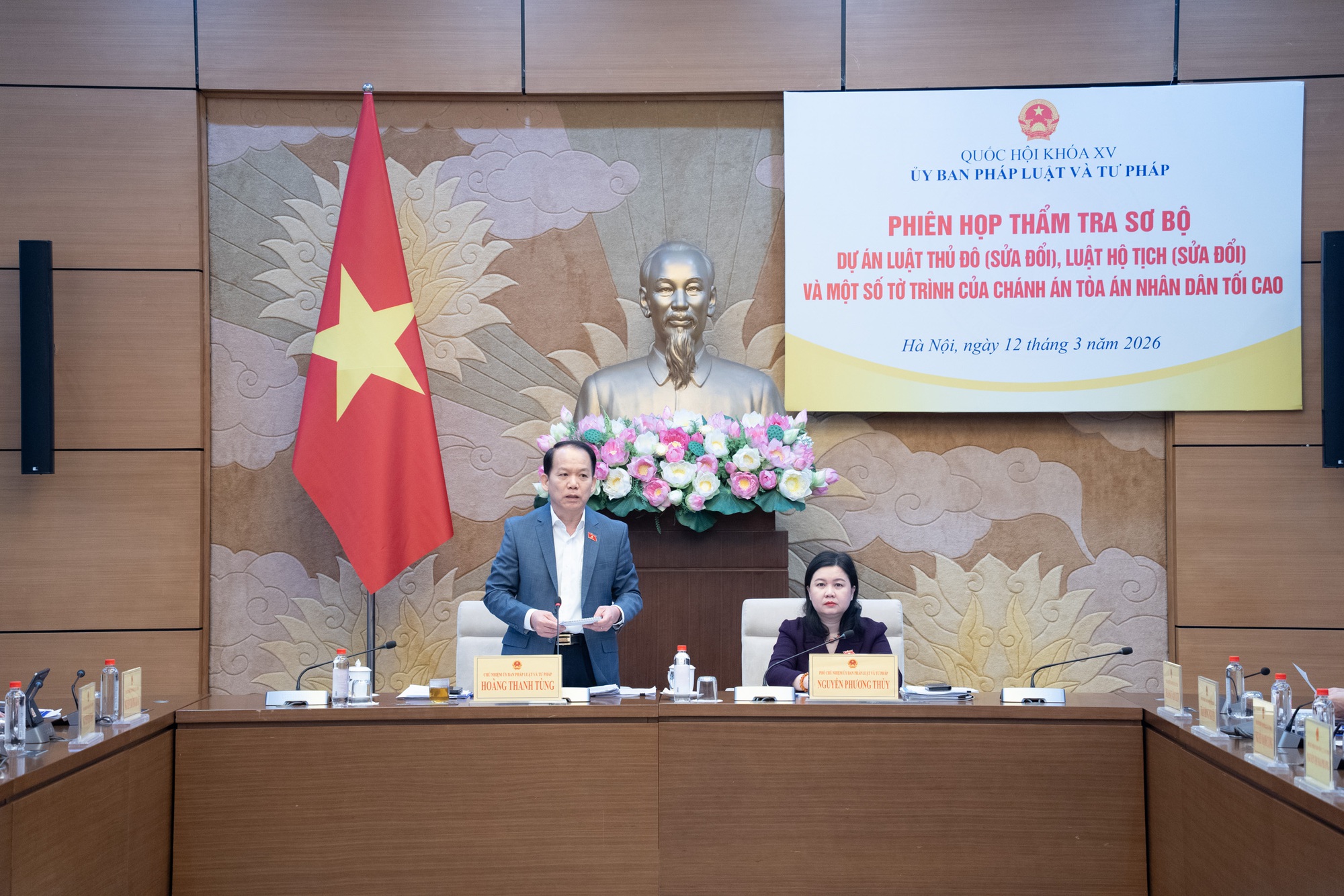 Thẩm tra sơ bộ dự án Luật Thủ đô (sửa đổi)- Ảnh 1.