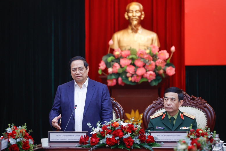 Thủ tướng Phạm Minh Chính: Tập trung phát triển công nghiệp quốc phòng theo hướng chủ động, tự lực, tự cường, lưỡng dụng, hiện đại- Ảnh 3.