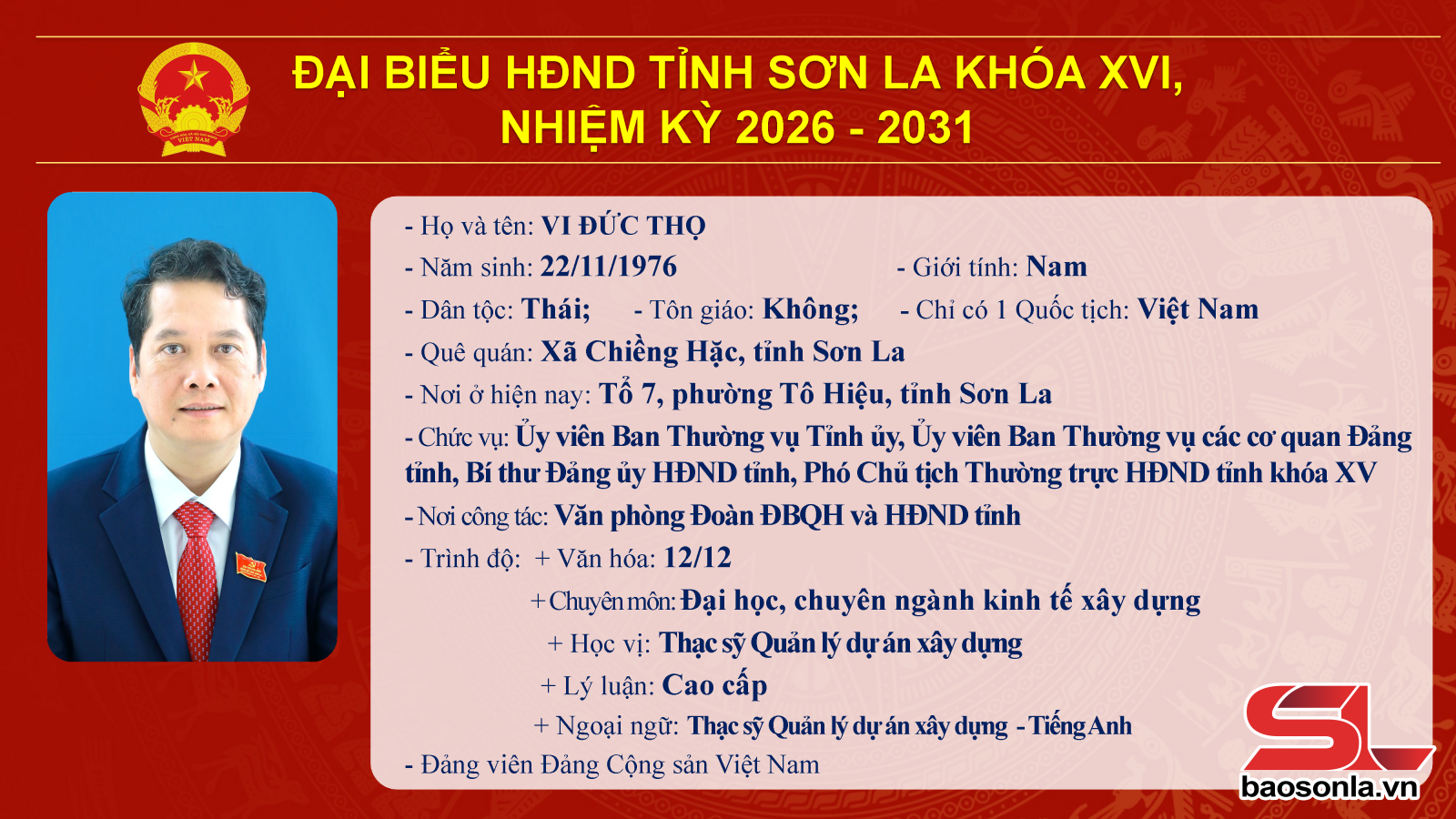 Danh sách trúng cử đại biểu HĐND tỉnh Sơn La nhiệm kỳ 2026-2031- Ảnh 4.