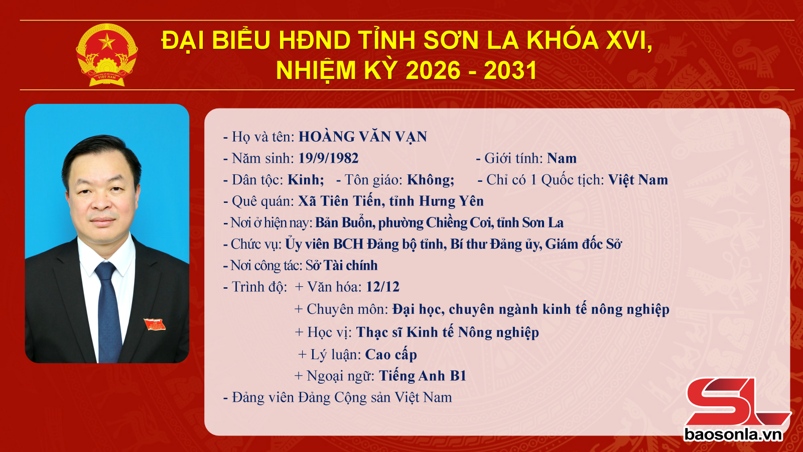 Danh sách trúng cử đại biểu HĐND tỉnh Sơn La nhiệm kỳ 2026-2031- Ảnh 15.