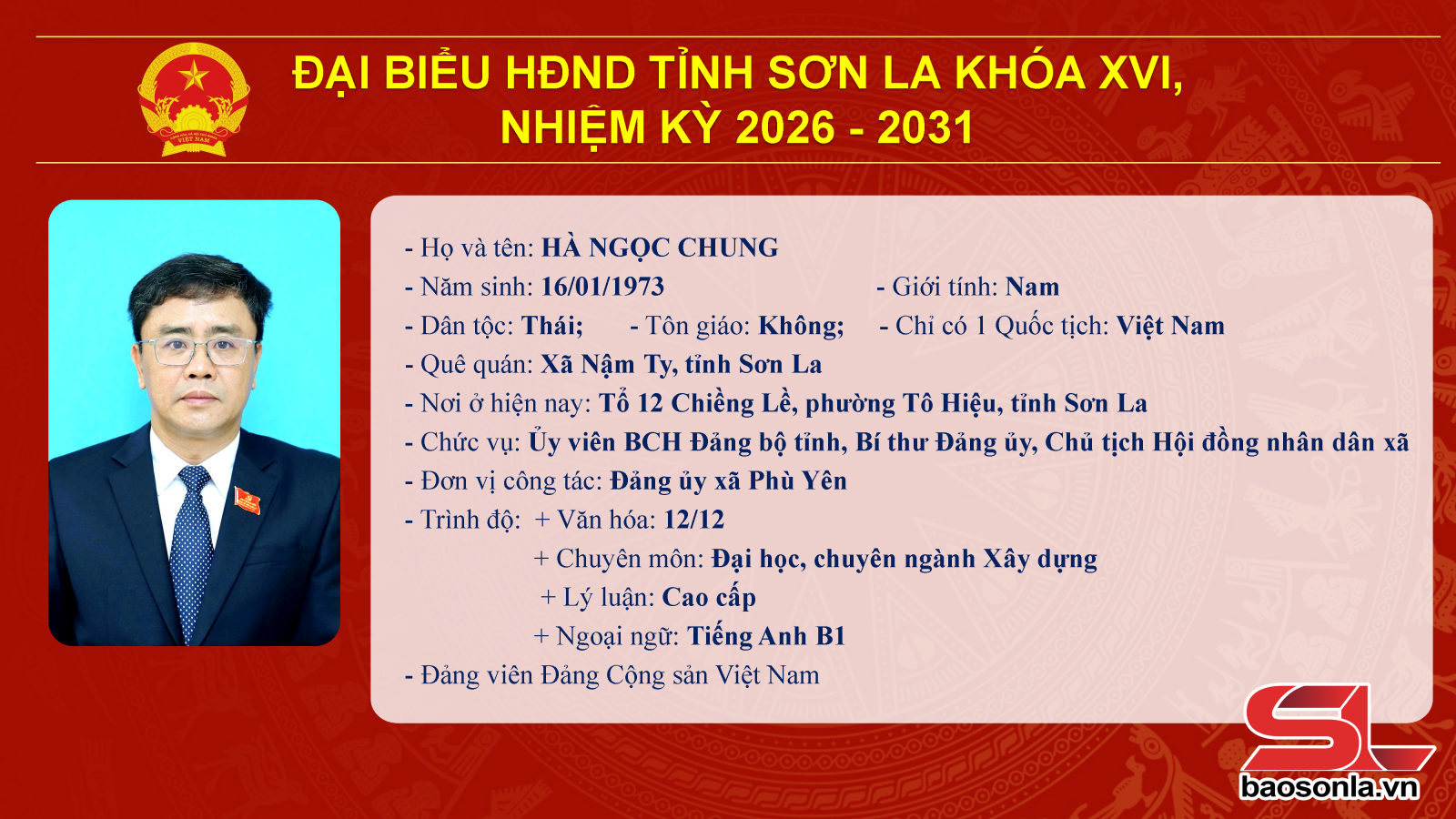 Danh sách trúng cử đại biểu HĐND tỉnh Sơn La nhiệm kỳ 2026-2031- Ảnh 18.