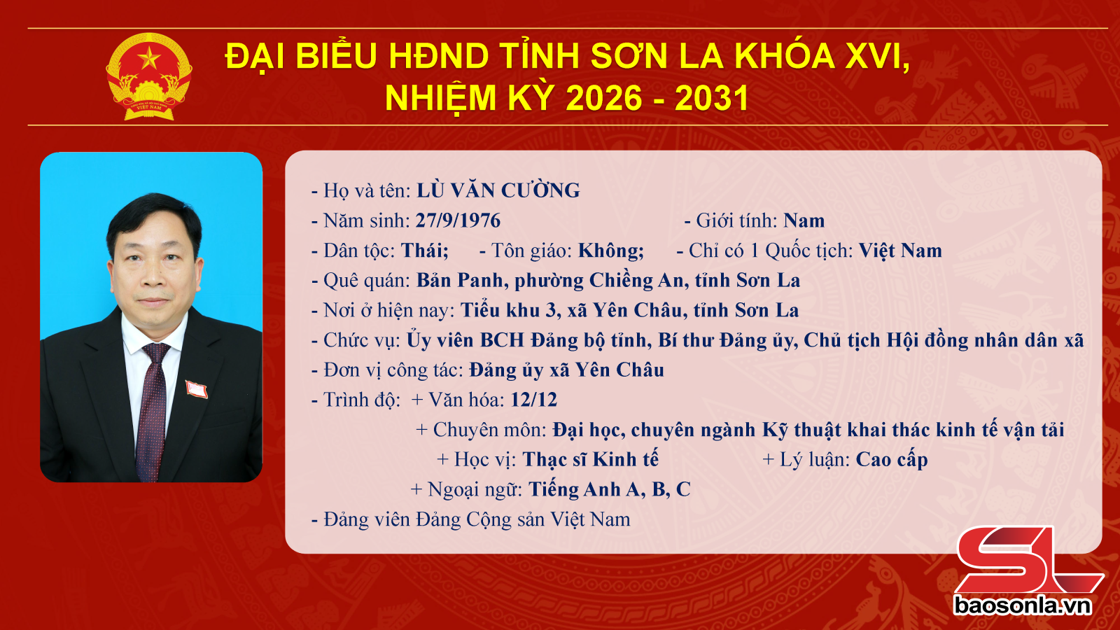 Danh sách trúng cử đại biểu HĐND tỉnh Sơn La nhiệm kỳ 2026-2031- Ảnh 19.
