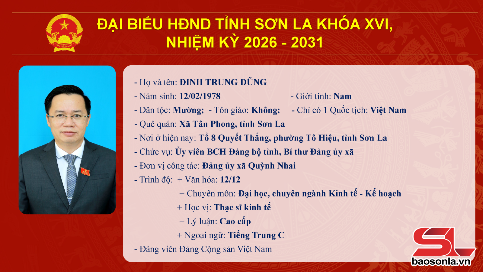 Danh sách trúng cử đại biểu HĐND tỉnh Sơn La nhiệm kỳ 2026-2031- Ảnh 20.