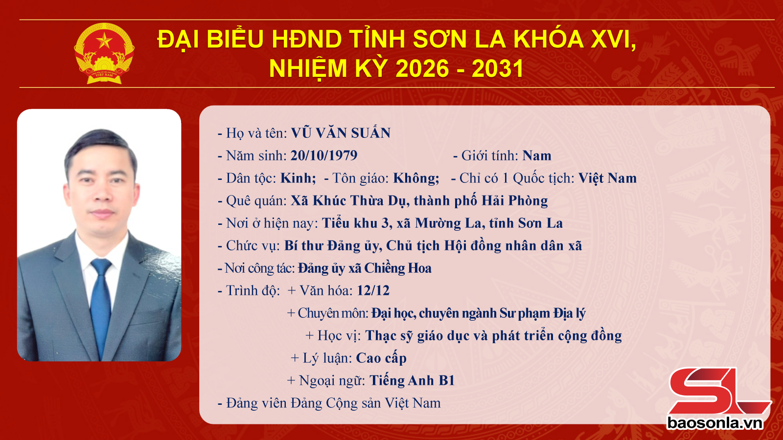 Danh sách trúng cử đại biểu HĐND tỉnh Sơn La nhiệm kỳ 2026-2031- Ảnh 33.