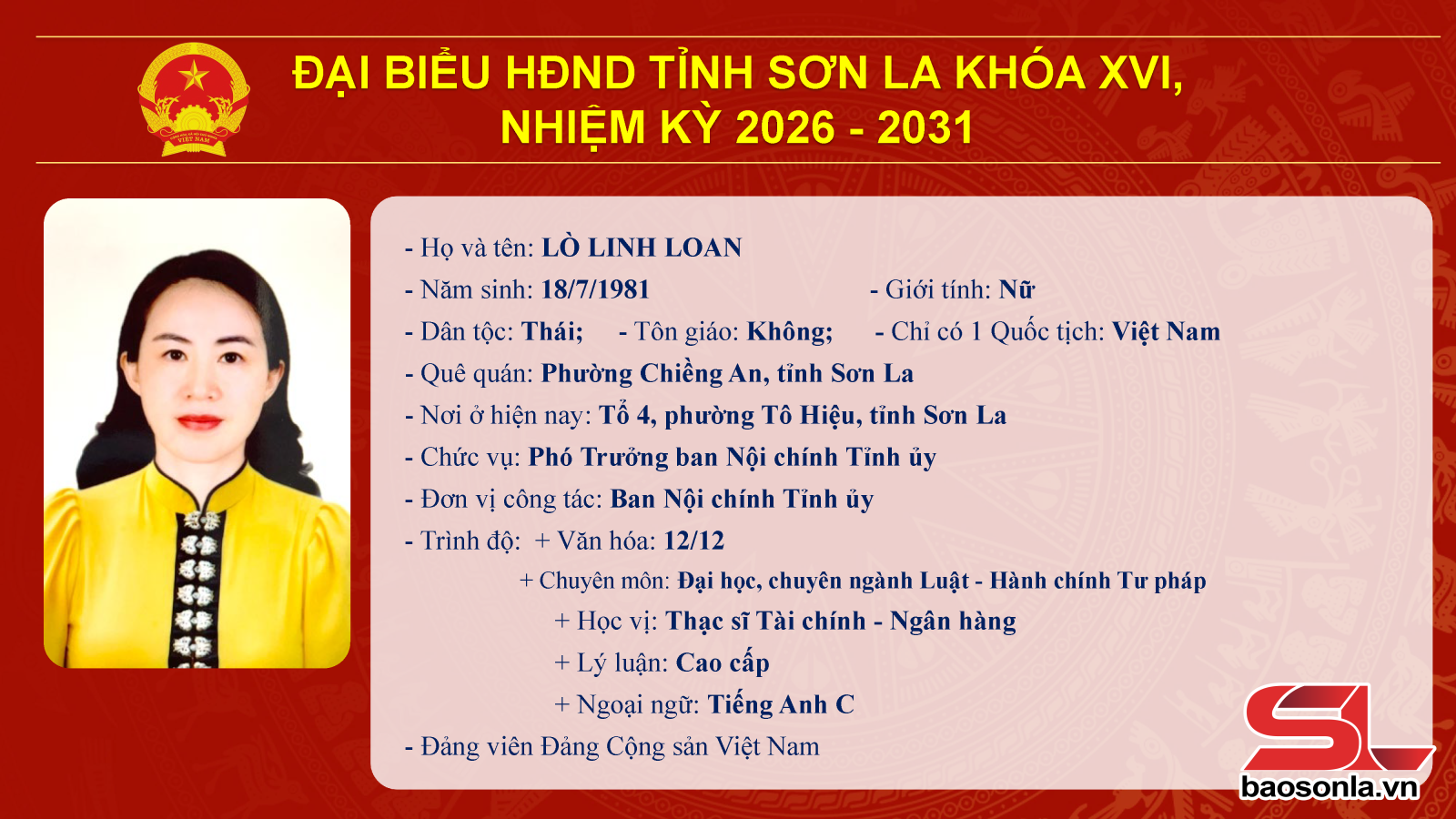 Danh sách trúng cử đại biểu HĐND tỉnh Sơn La nhiệm kỳ 2026-2031- Ảnh 38.