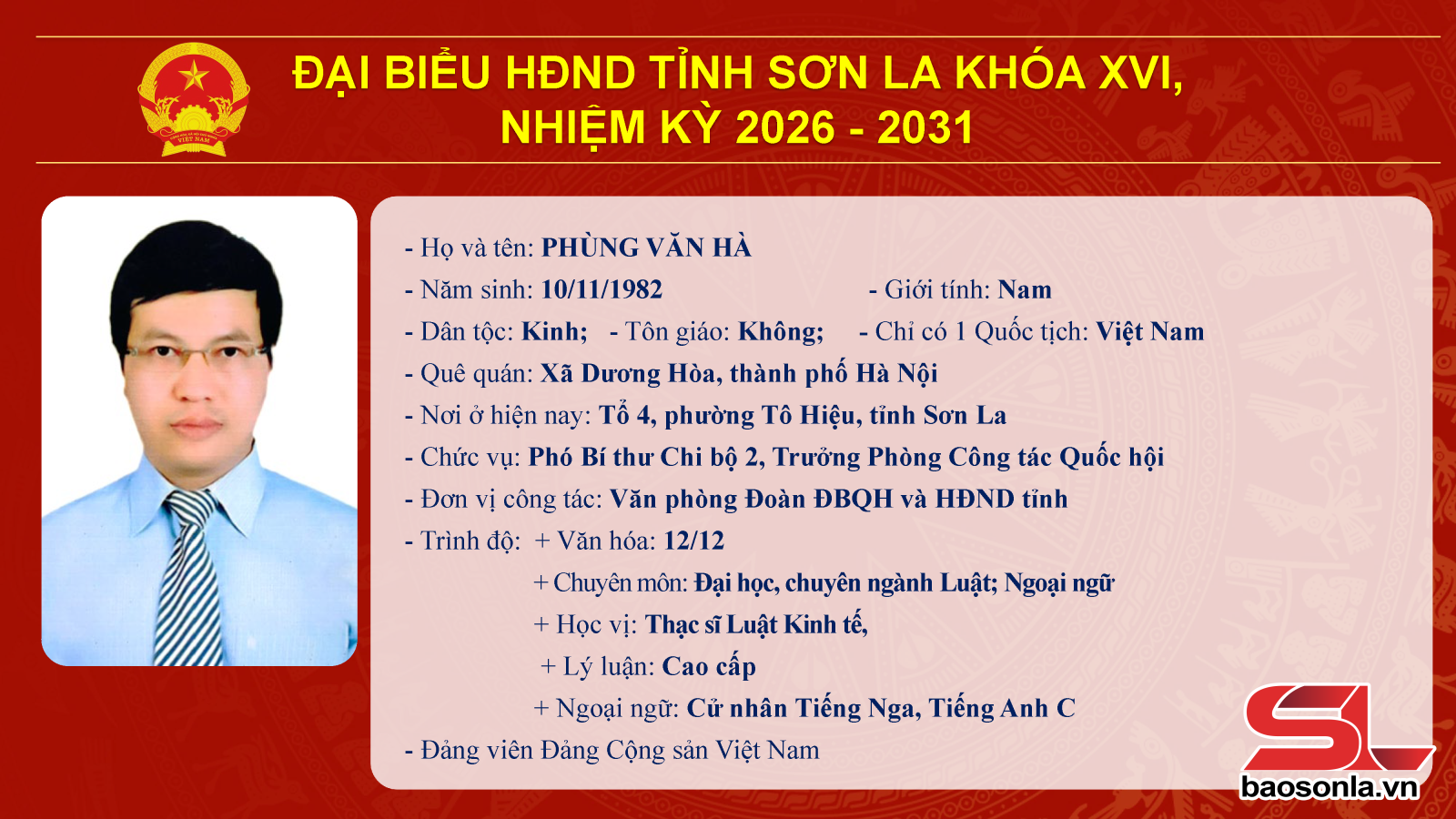 Danh sách trúng cử đại biểu HĐND tỉnh Sơn La nhiệm kỳ 2026-2031- Ảnh 42.