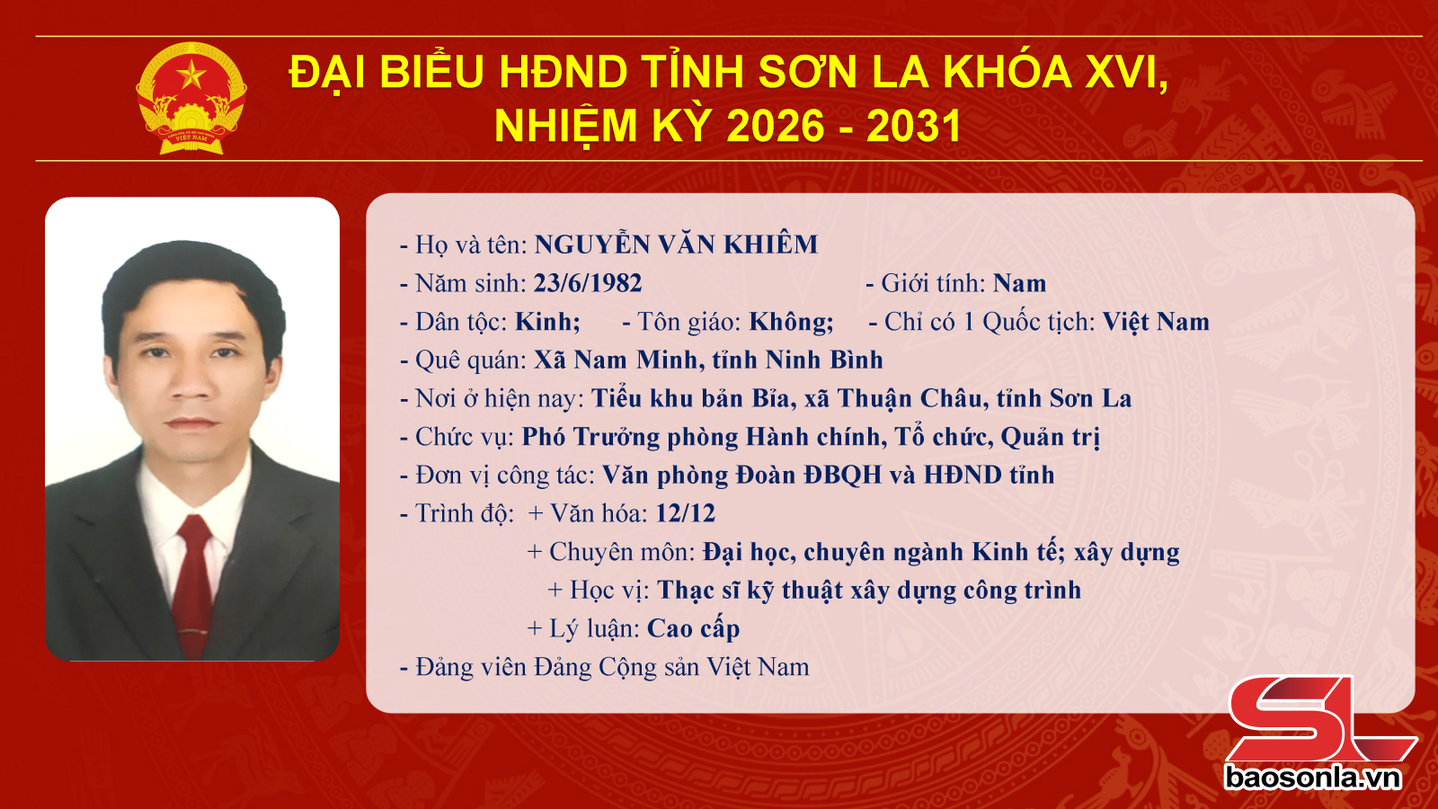 Danh sách trúng cử đại biểu HĐND tỉnh Sơn La nhiệm kỳ 2026-2031- Ảnh 45.