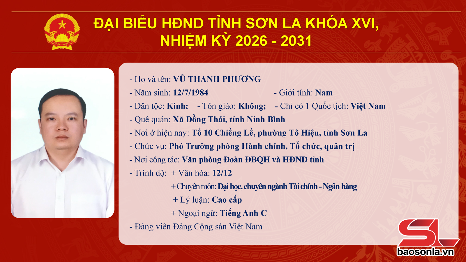Danh sách trúng cử đại biểu HĐND tỉnh Sơn La nhiệm kỳ 2026-2031- Ảnh 46.