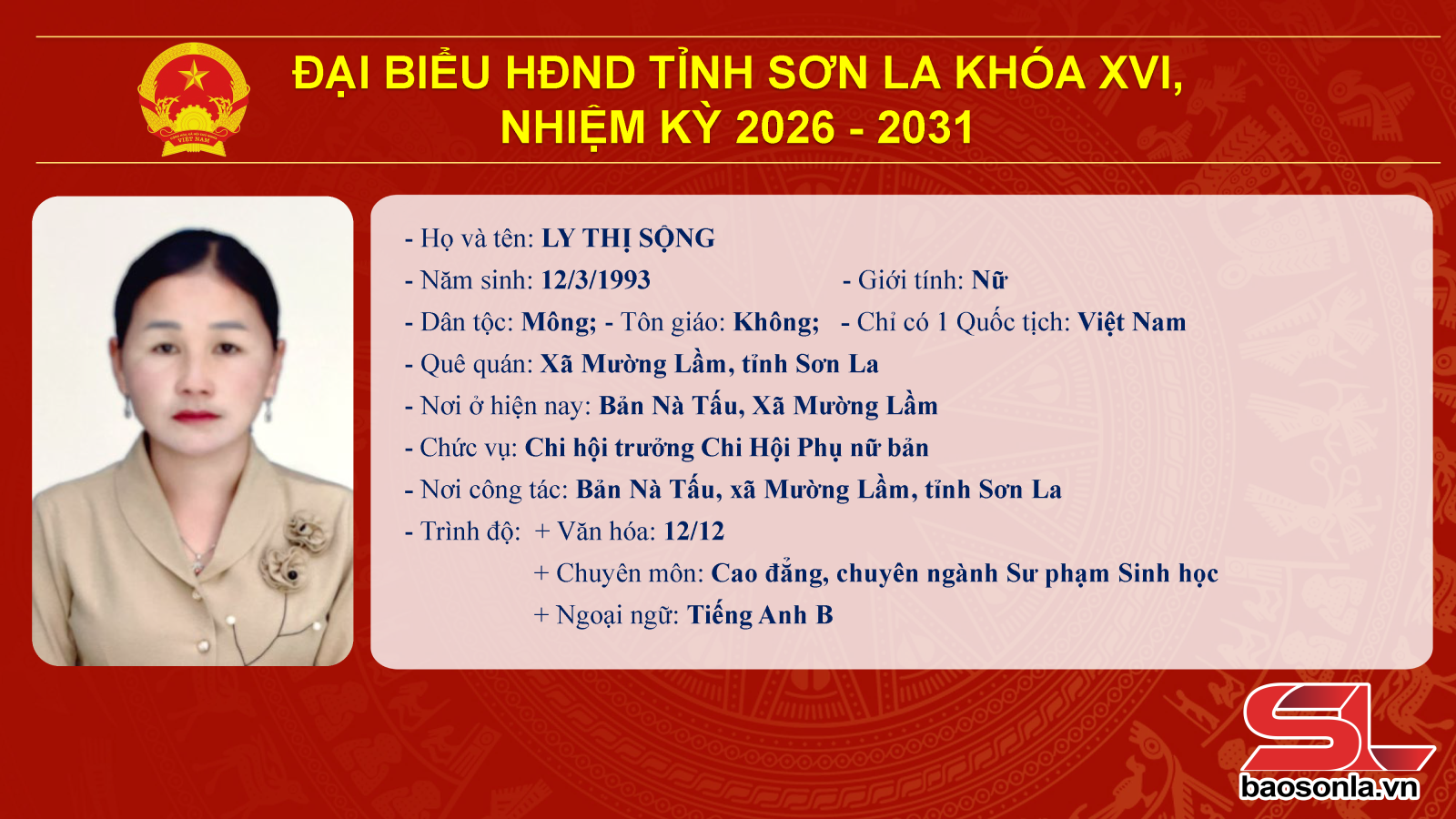Danh sách trúng cử đại biểu HĐND tỉnh Sơn La nhiệm kỳ 2026-2031- Ảnh 53.