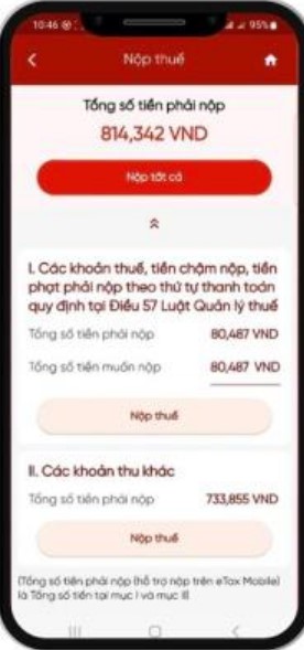Hướng dẫn nộp thuế trên Etax mobile - Ảnh 3.