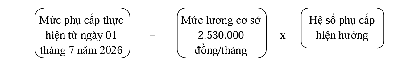 Hướng dẫn tính lương và phụ cấp theo mức lương cơ sở mới- Ảnh 4. Hướng dẫn tính lương và phụ cấp theo mức lương cơ sở mới- Ảnh 4.