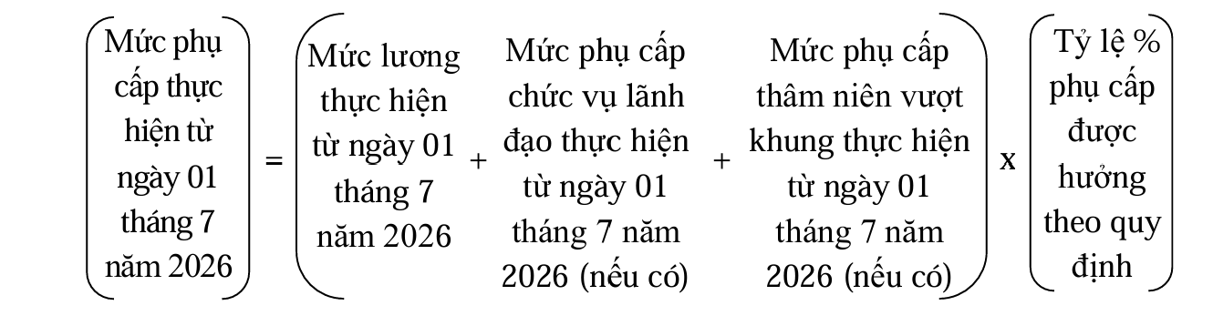 Hướng dẫn tính lương và phụ cấp theo mức lương cơ sở mới- Ảnh 5. Hướng dẫn tính lương và phụ cấp theo mức lương cơ sở mới- Ảnh 5.