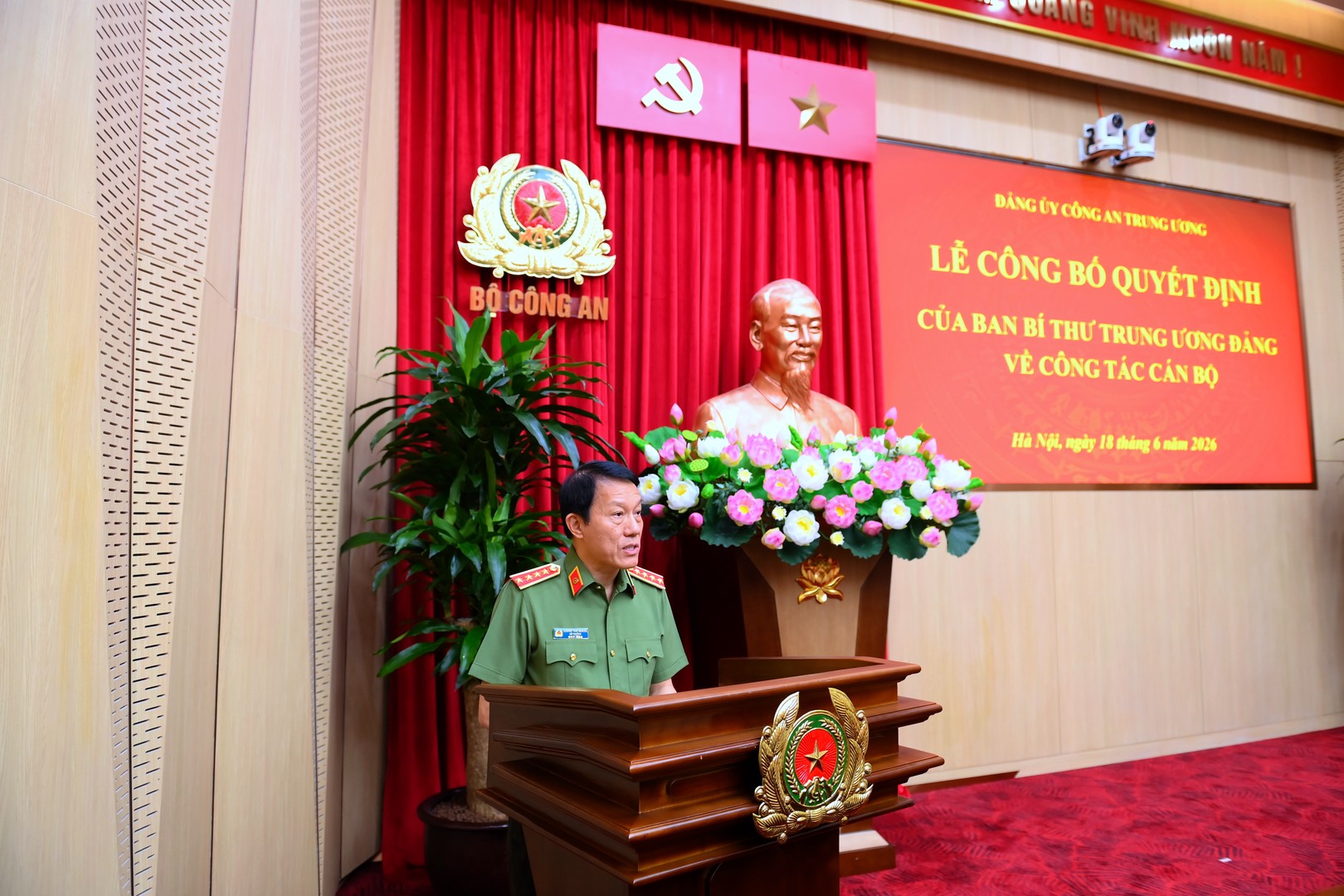Công bố quyết định của Ban Bí thư chuẩn y nhân sự Ủy ban Kiểm tra Đảng ủy Công an Trung ương- Ảnh 3.
