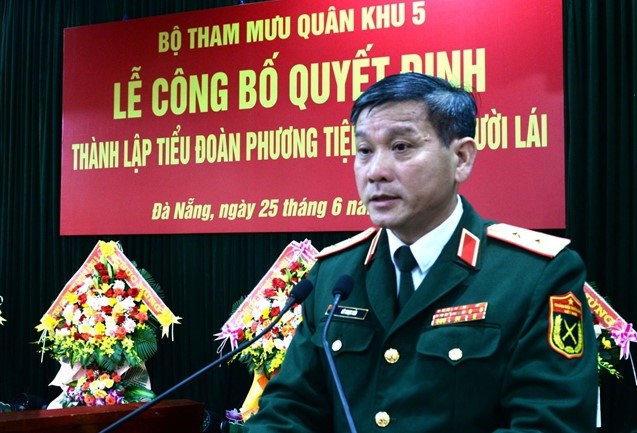 Thành lập Tiểu đoàn Phương tiện không người lái trực thuộc Bộ Tham mưu các Quân khu- Ảnh 2.