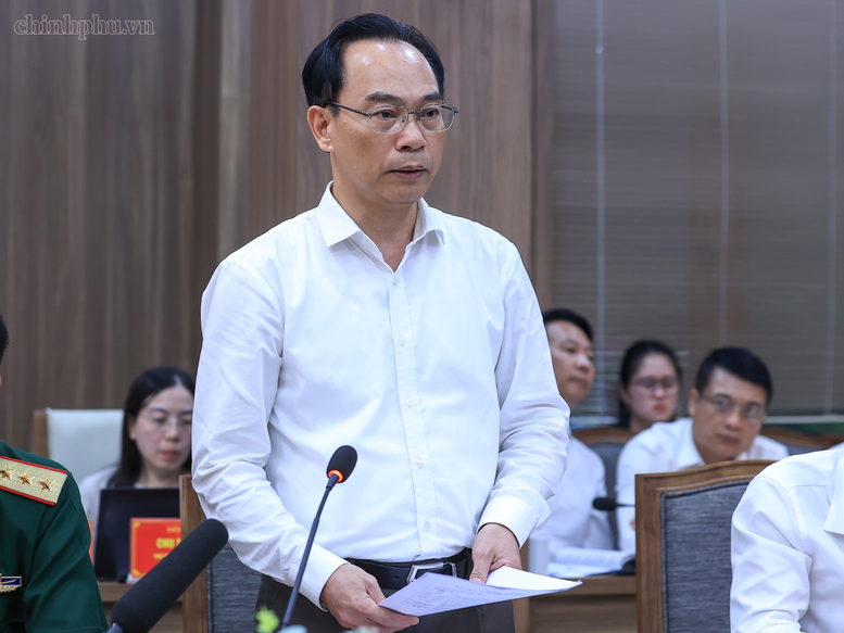 THỦ TƯỚNG LÊ MINH HƯNG LÀM VIỆC VỚI BAN THƯỜNG VỤ TỈNH ỦY TUYÊN QUANG- Ảnh 4.