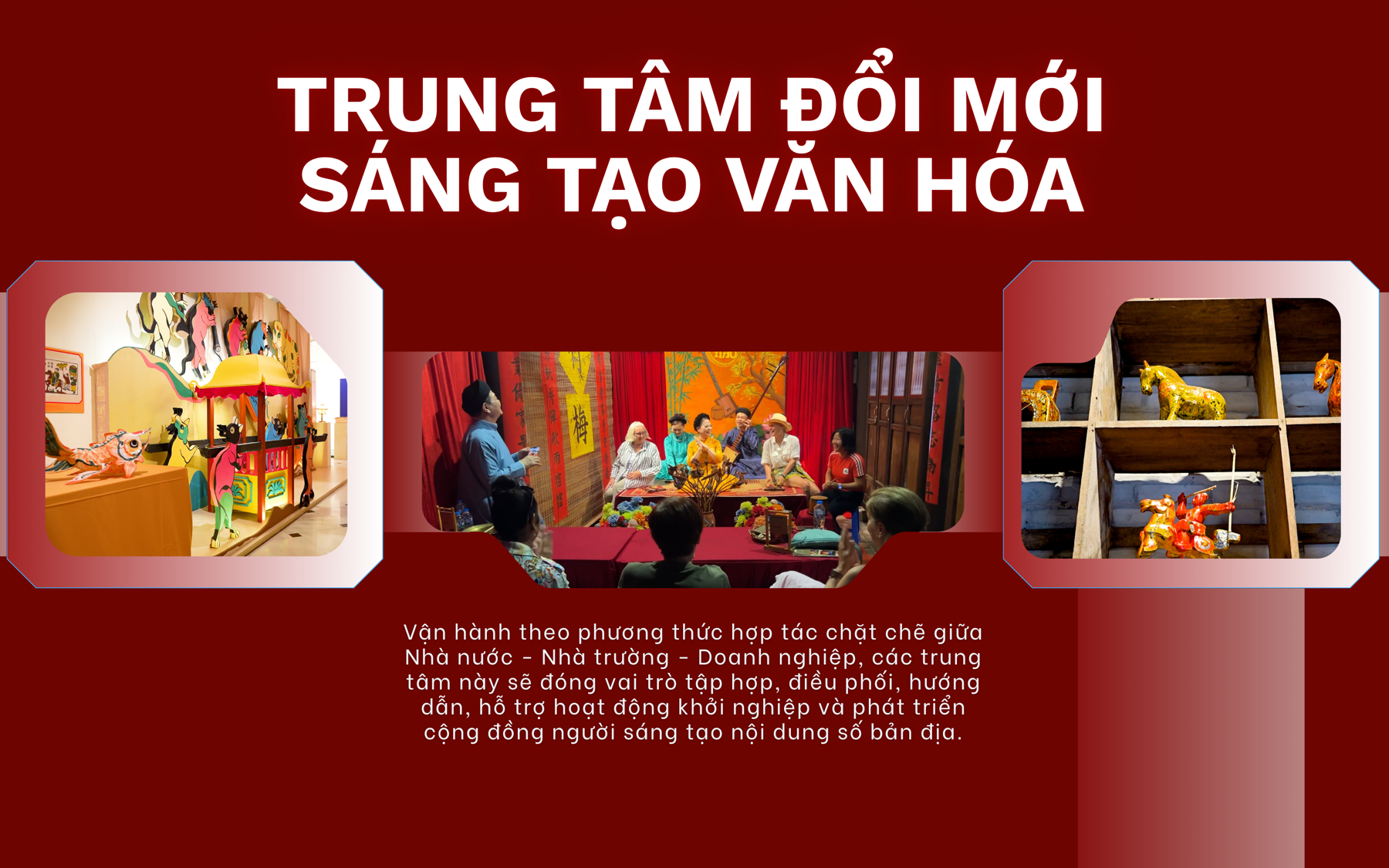 Quy định mới về TRUNG TÂM ĐỔI MỚI SÁNG TẠO VĂN HÓA