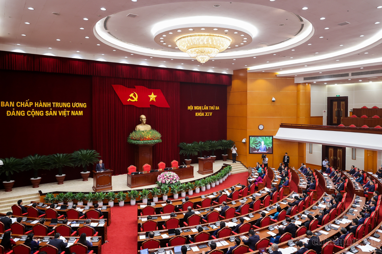 TOÀN VĂN PHÁT BIỂU BẾ MẠC HỘI NGHỊ TRUNG ƯƠNG 3 CỦA TỔNG BÍ THƯ, CHỦ TỊCH NƯỚC TÔ LÂM- Ảnh 2.