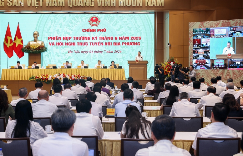 TỔNG BÍ THƯ, CHỦ TỊCH NƯỚC TÔ LÂM DỰ PHIÊN HỌP CHÍNH PHỦ THƯỜNG KỲ THÁNG 6/2026 và HỘI NGHỊ CHÍNH PHỦ VỚI ĐỊA PHƯƠNG- Ảnh 4.