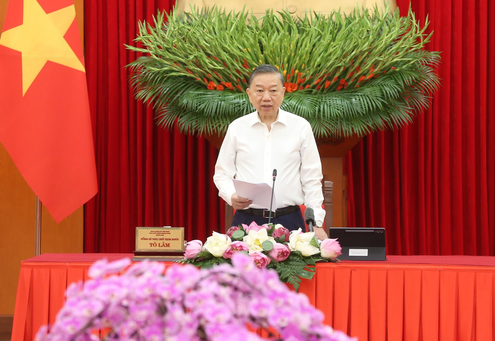 Thông báo Kết luận của Tổng Bí thư, Chủ tịch nước Tô Lâm, Trưởng ban Chỉ đạo về tổng kết thực tiễn và nghiên cứu sửa đổi, bổ sung Điều lệ Đảng- Ảnh 1.