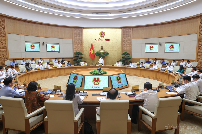 Thủ tướng Lê Minh Hưng chủ trì phiên họp Chính phủ thường kỳ tháng 7/2026- Ảnh 1.
