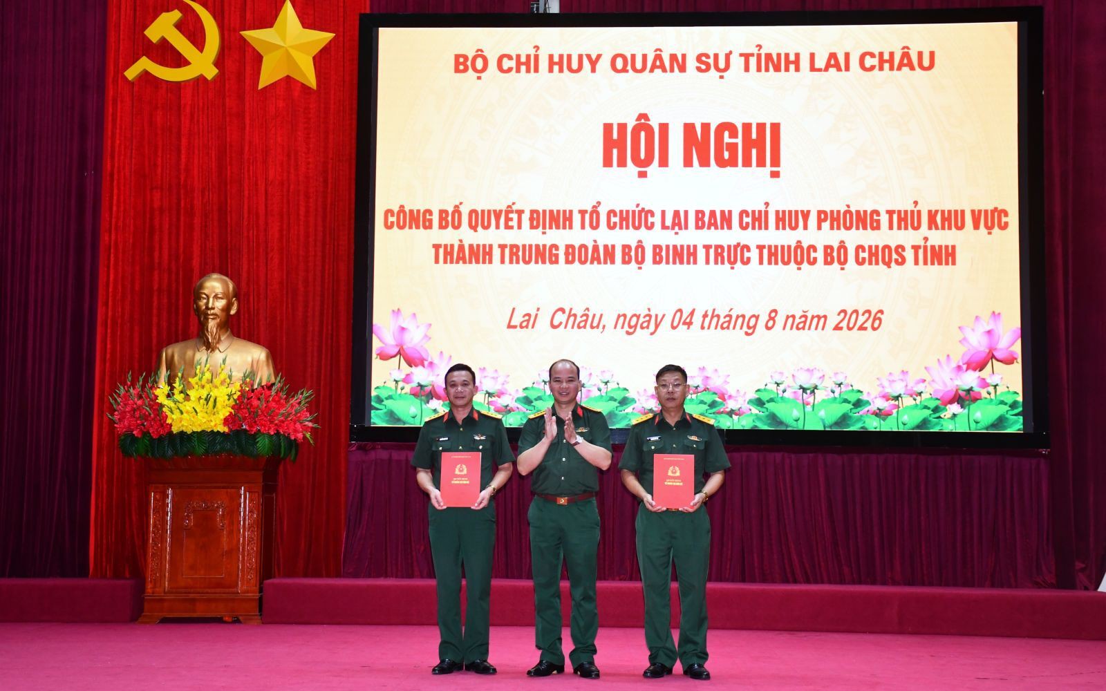 Giải thể, tổ chức lại Ban Chỉ huy Phòng thủ khu vực: Sắp xếp tổ chức quân sự địa phương tinh, gọn, mạnh
