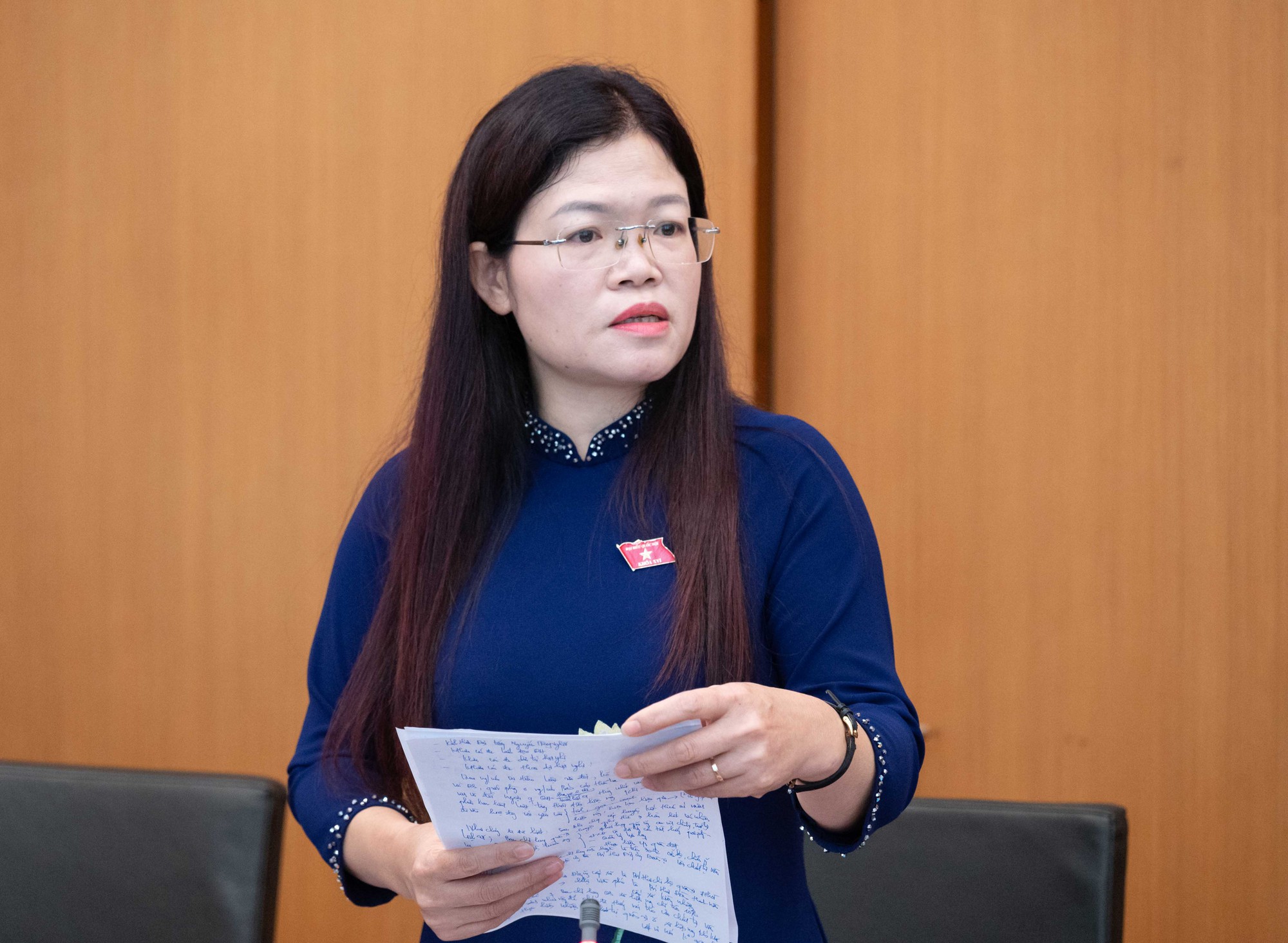 Đại biểu Quốc hội đề nghị Chính trị viên Ban Chỉ huy Quân sự cấp xã là sĩ quan chính quy- Ảnh 7.