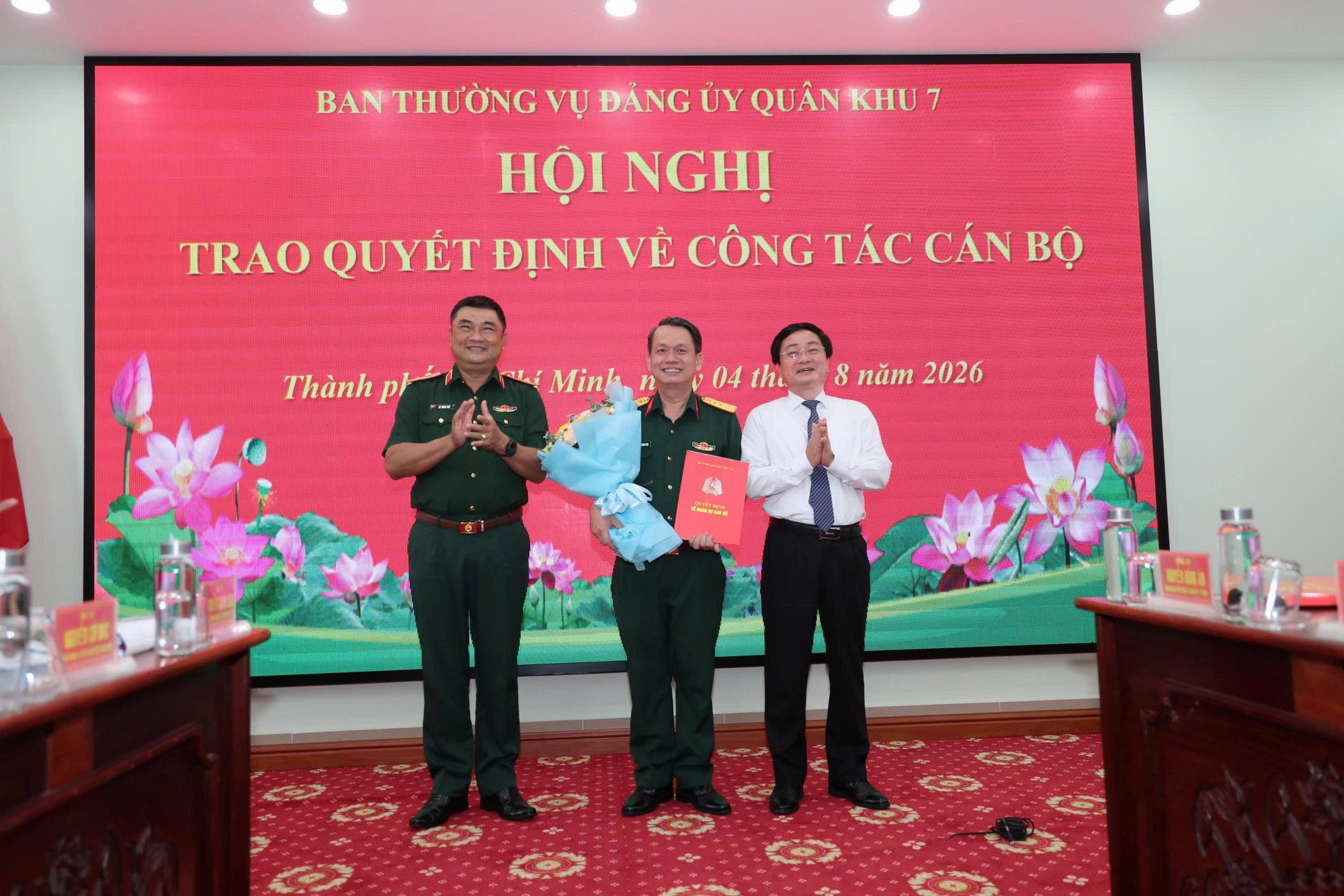 Bộ Quốc phòng điều động, bổ nhiệm Phó Tư lệnh, Chỉ huy trưởng Bộ Chỉ huy Quân sự tỉnh- Ảnh 1.