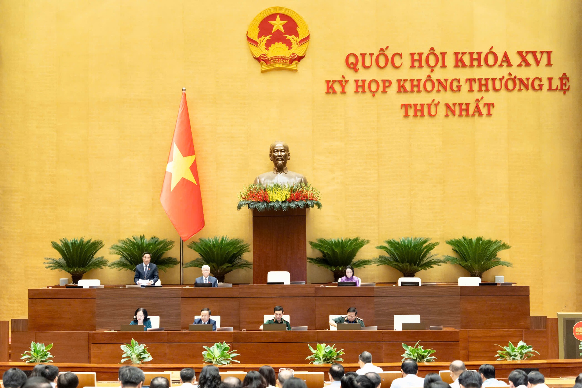 Sắp xếp, kiện toàn tổ chức quân sự địa phương: Cần phải chính quy hóa cơ quan quân sự xã, phường- Ảnh 1.