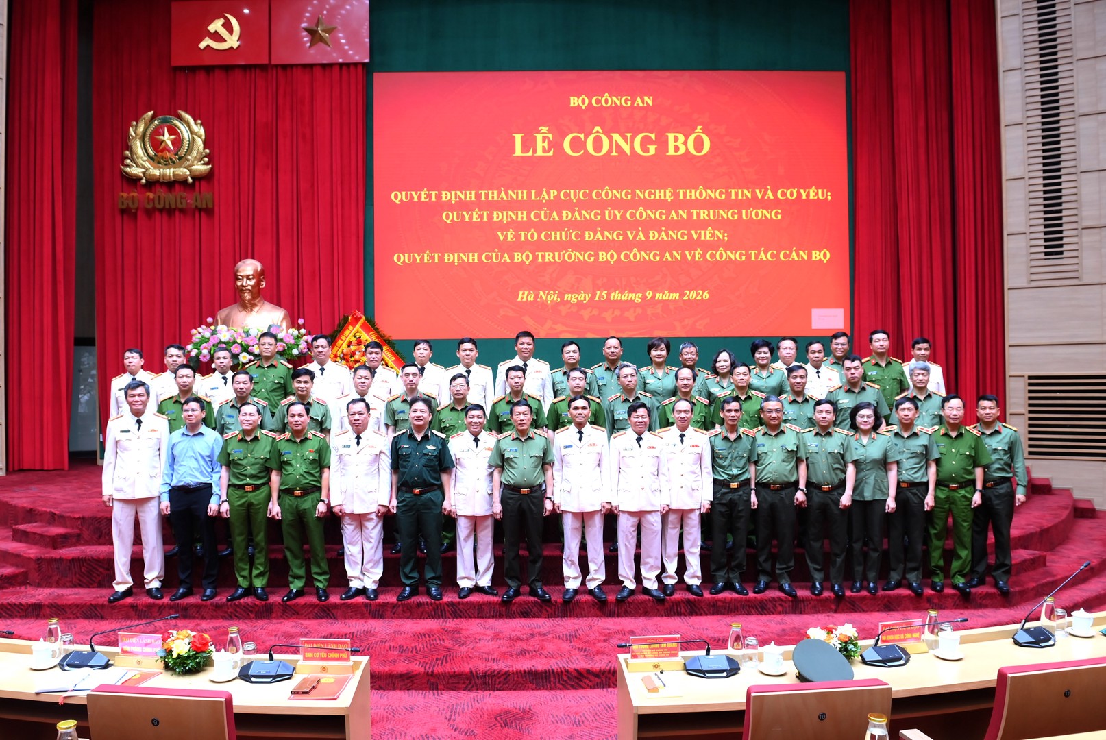 SẮP XẾP BỘ MÁY: Sáp nhập, hợp nhất 2 Cục, thành lập Cục Công nghệ thông tin và Cơ yếu, Bộ Công an- Ảnh 10.