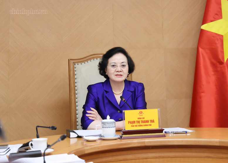 Phó Thủ tướng Phạm Thị Thanh Trà họp về xây dựng Đề án cải cách chính sách tiền lương và bảo hiểm xã hội- Ảnh 2.
