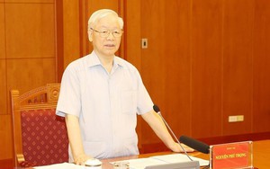 Tổng Bí thư Nguyễn Phú Trọng chủ trì họp Thường trực BCĐ Trung ương về phòng, chống tham nhũng, tiêu cực